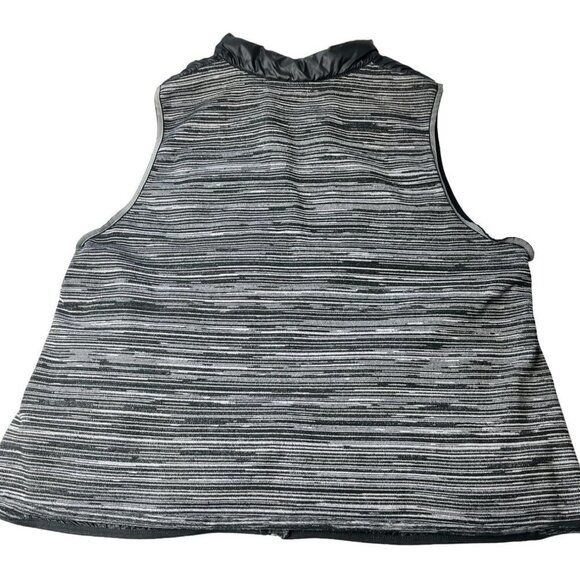 AVE Leisure Black Grey Puffer Jacket‎ Vest Womens 22-24 - Picture 6 of 6